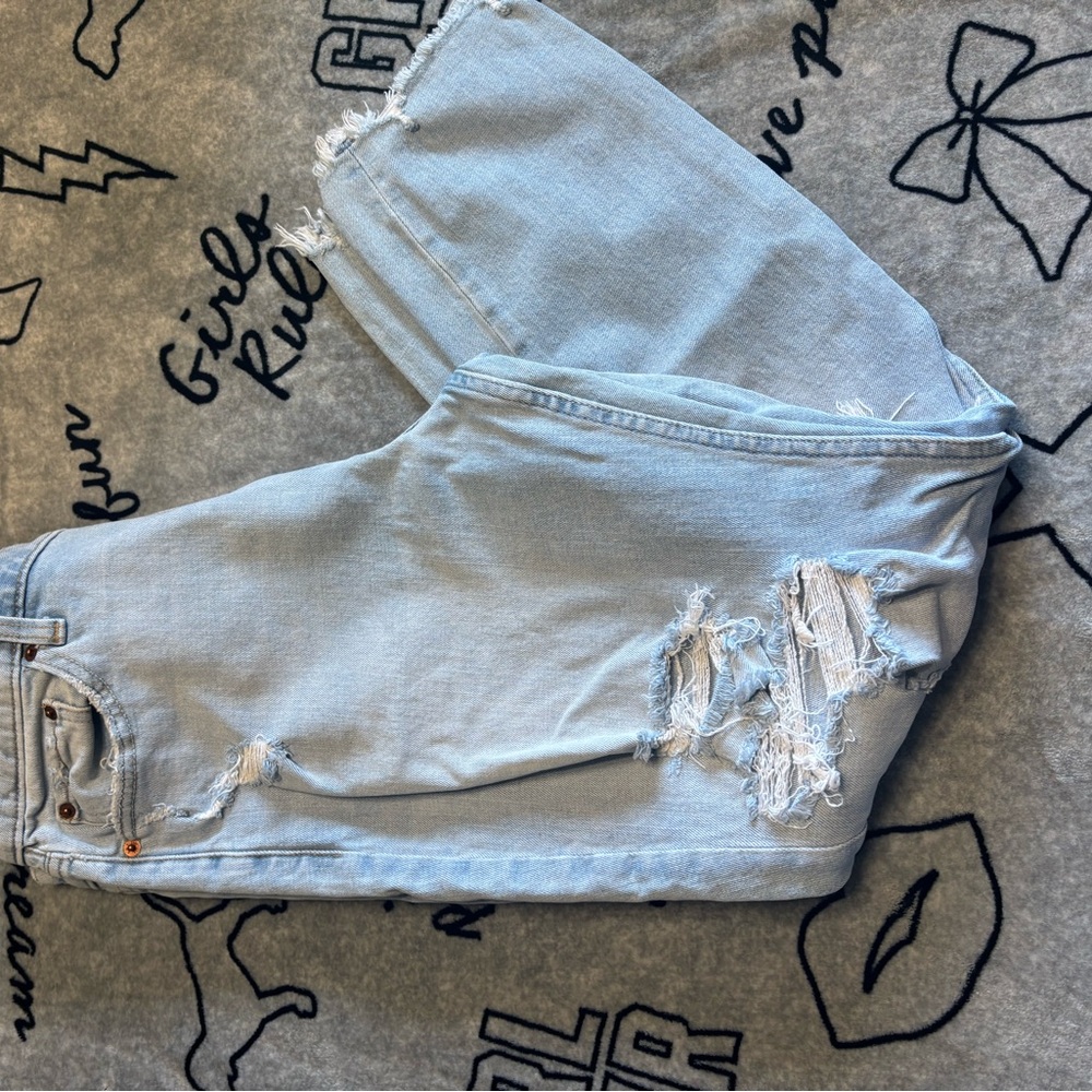 Abercrombie & Fitch Light Blue Denim Jeans